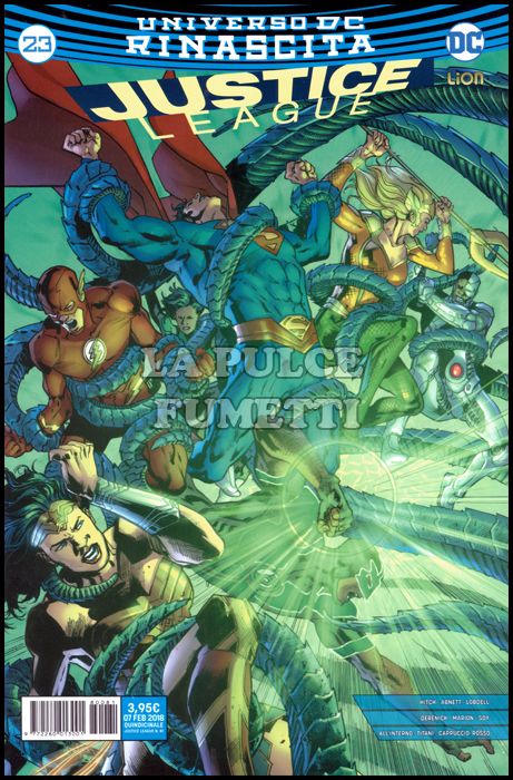 JUSTICE LEAGUE # 81 - JUSTICE LEAGUE 23 - RINASCITA